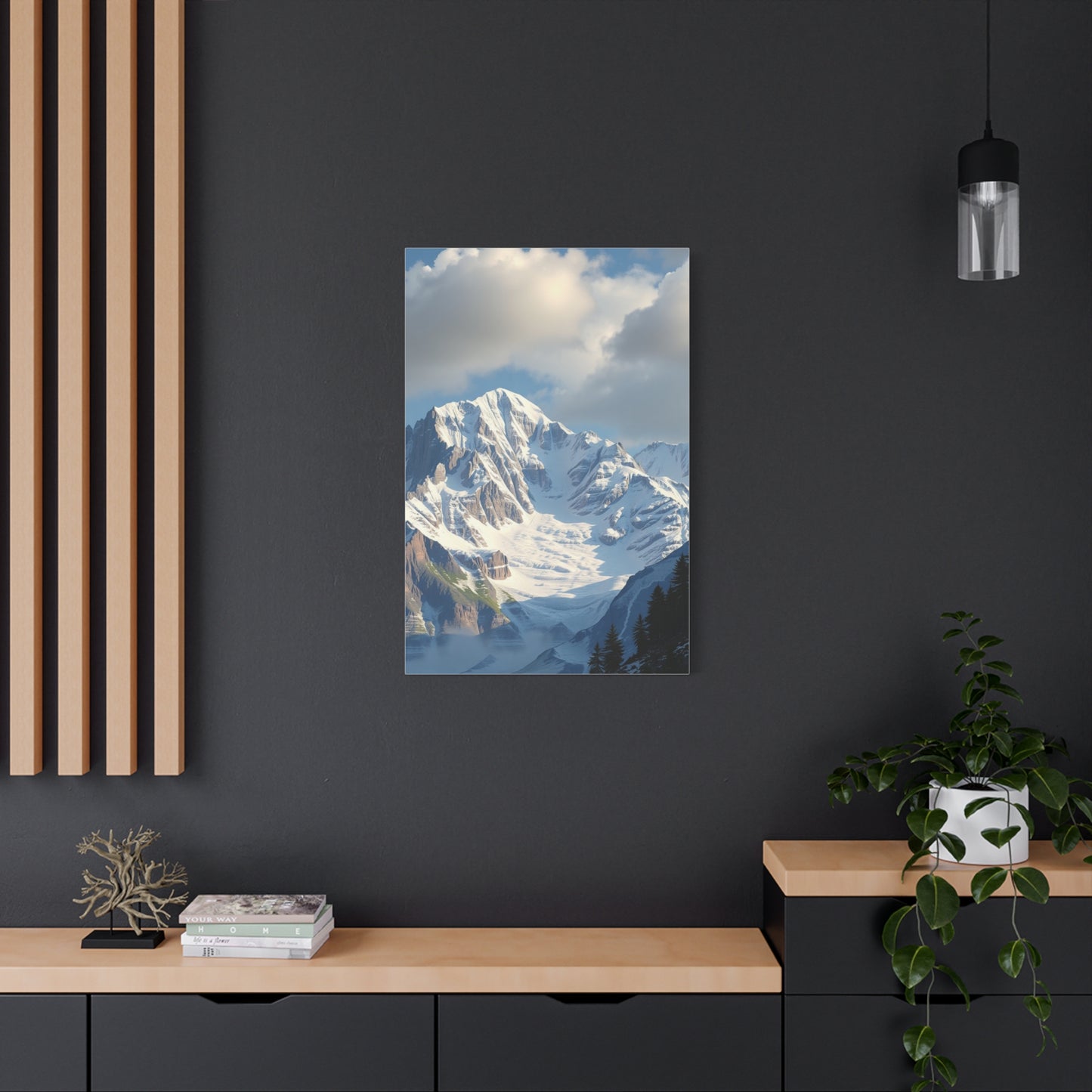 Elysian Peaks Canvas Wall Art & Canvas Print