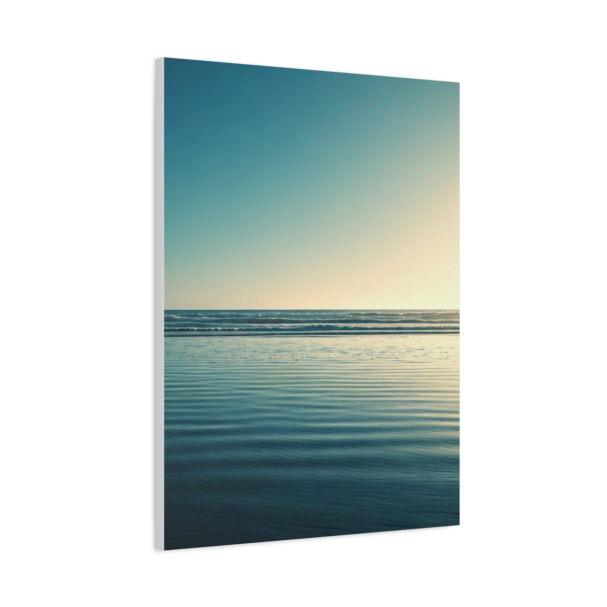Calm Horizon Sea Gradient Wall Art & Canvas Prints