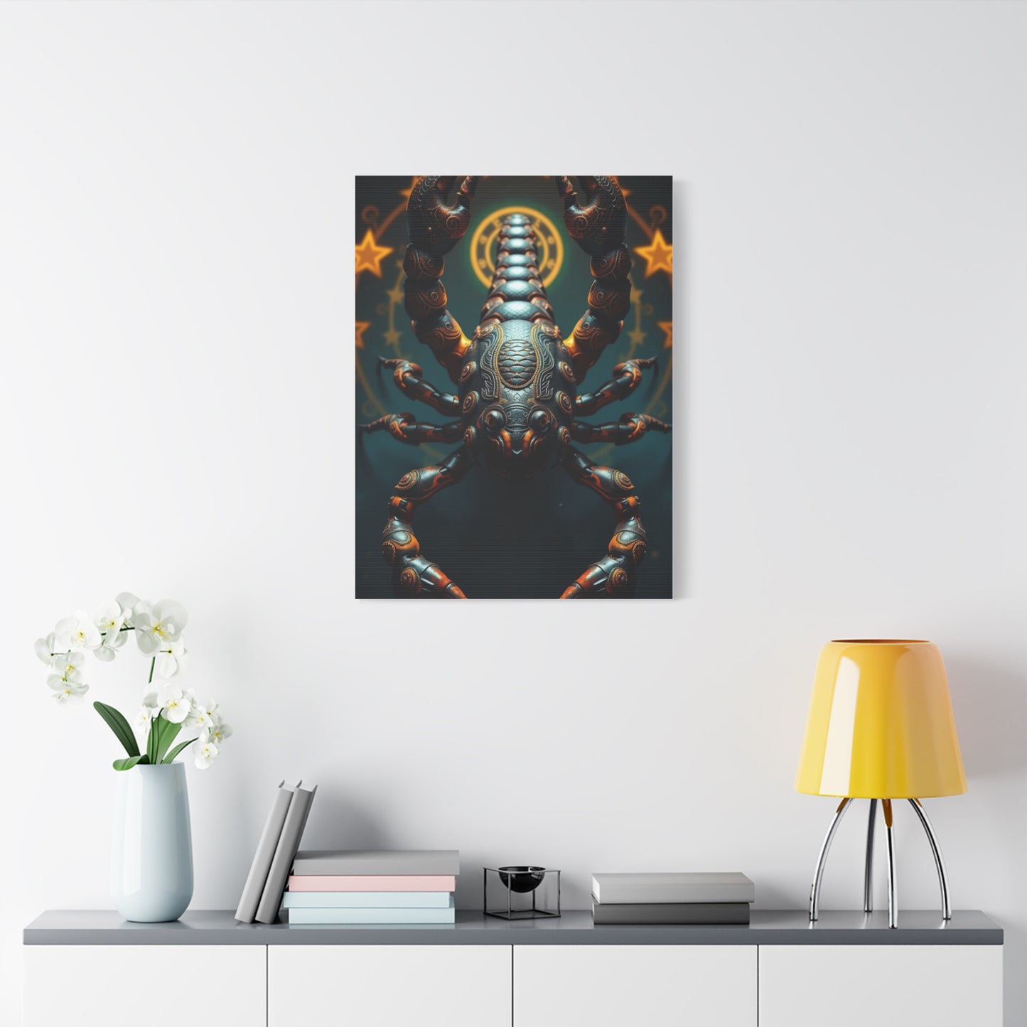 Scorpius Elegance Canvas Wall Art & Canvas Print