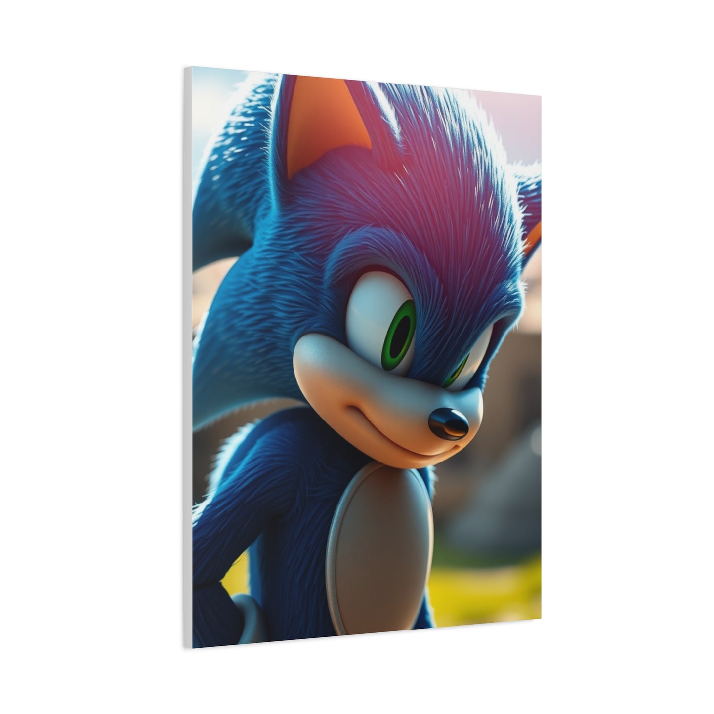 Sonic the Hedgehog Art Supreme Canvas Wall Art & Canvas Print