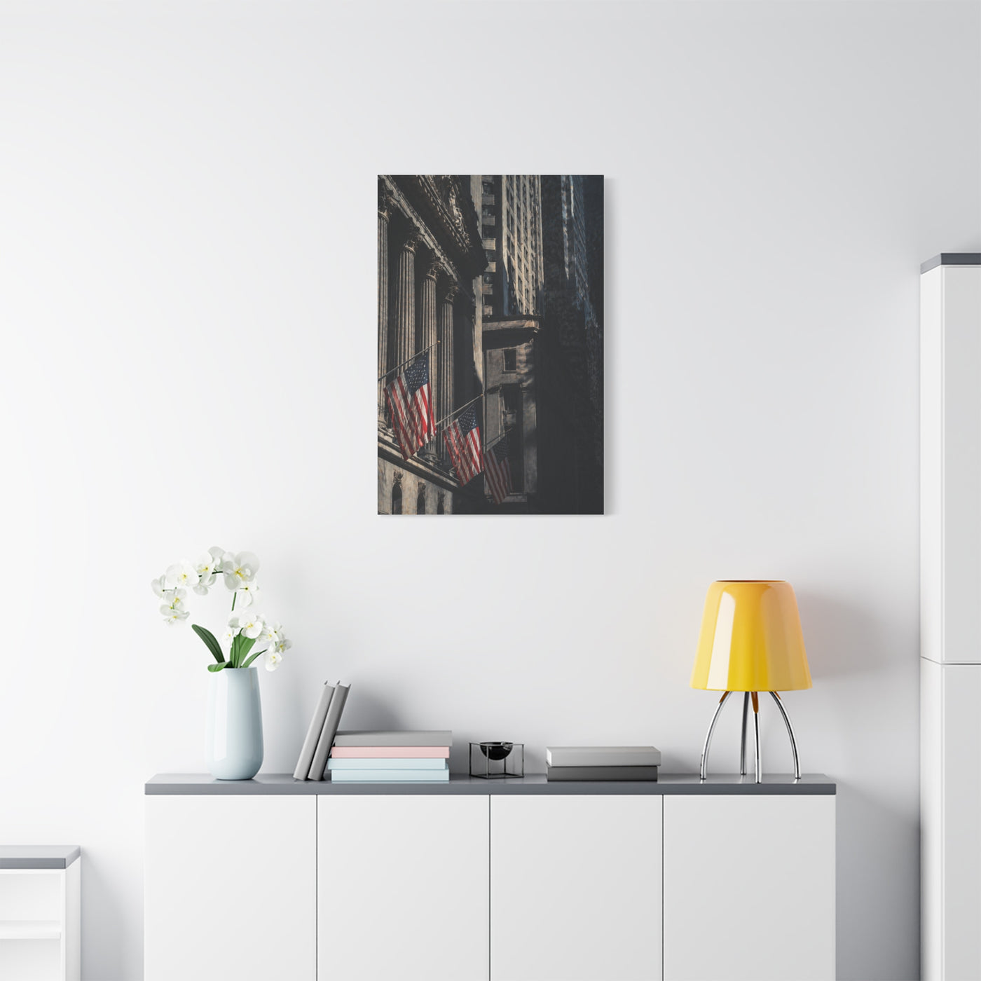Financial District Architectural Study Wall Art & Canvas Print