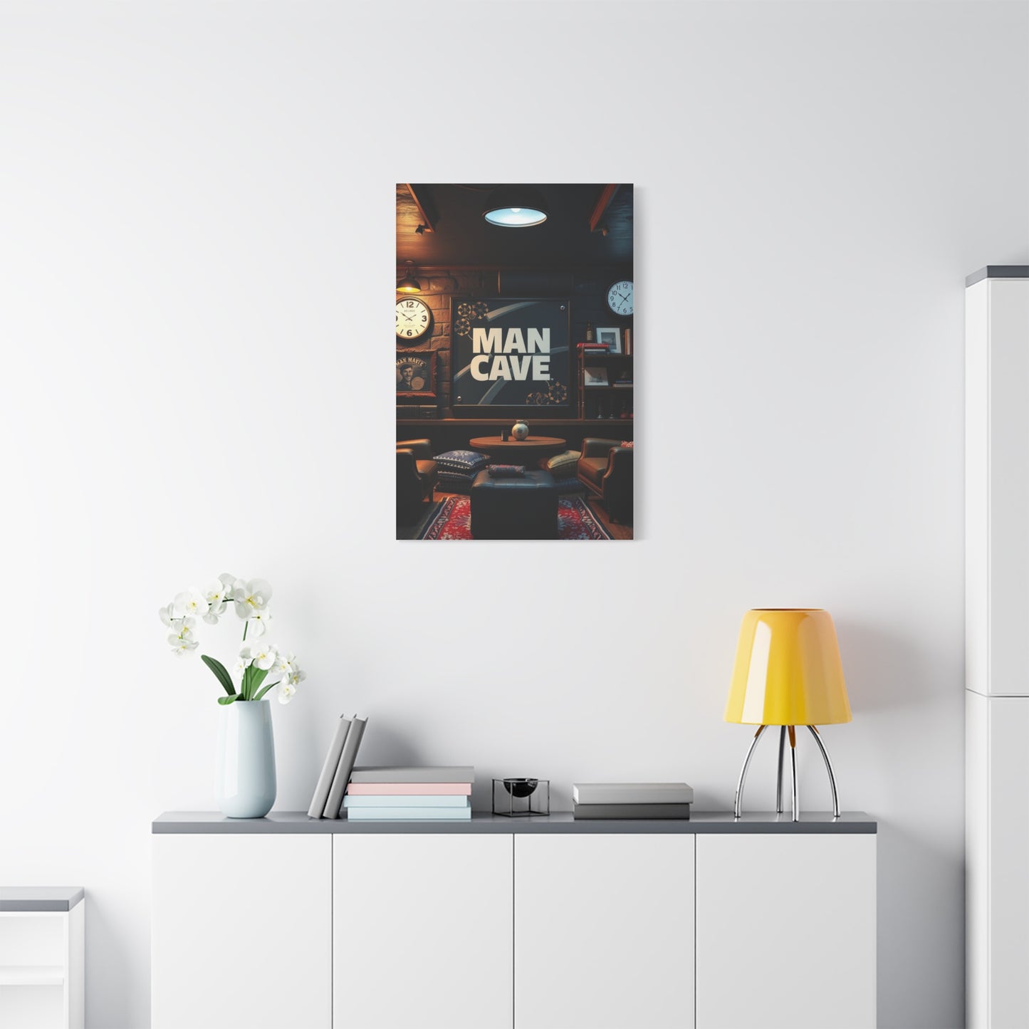 Gentlemans Sanctuary Canvas Wall Art & Canvas Print