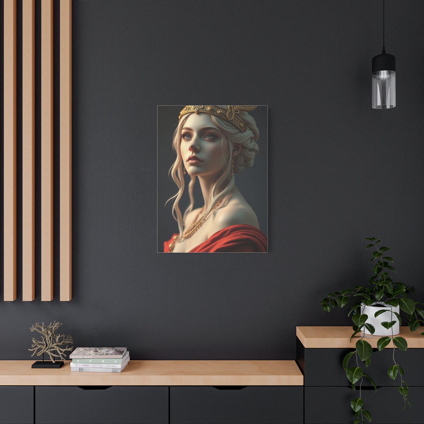 Celestial Virgo Canvas Elegance