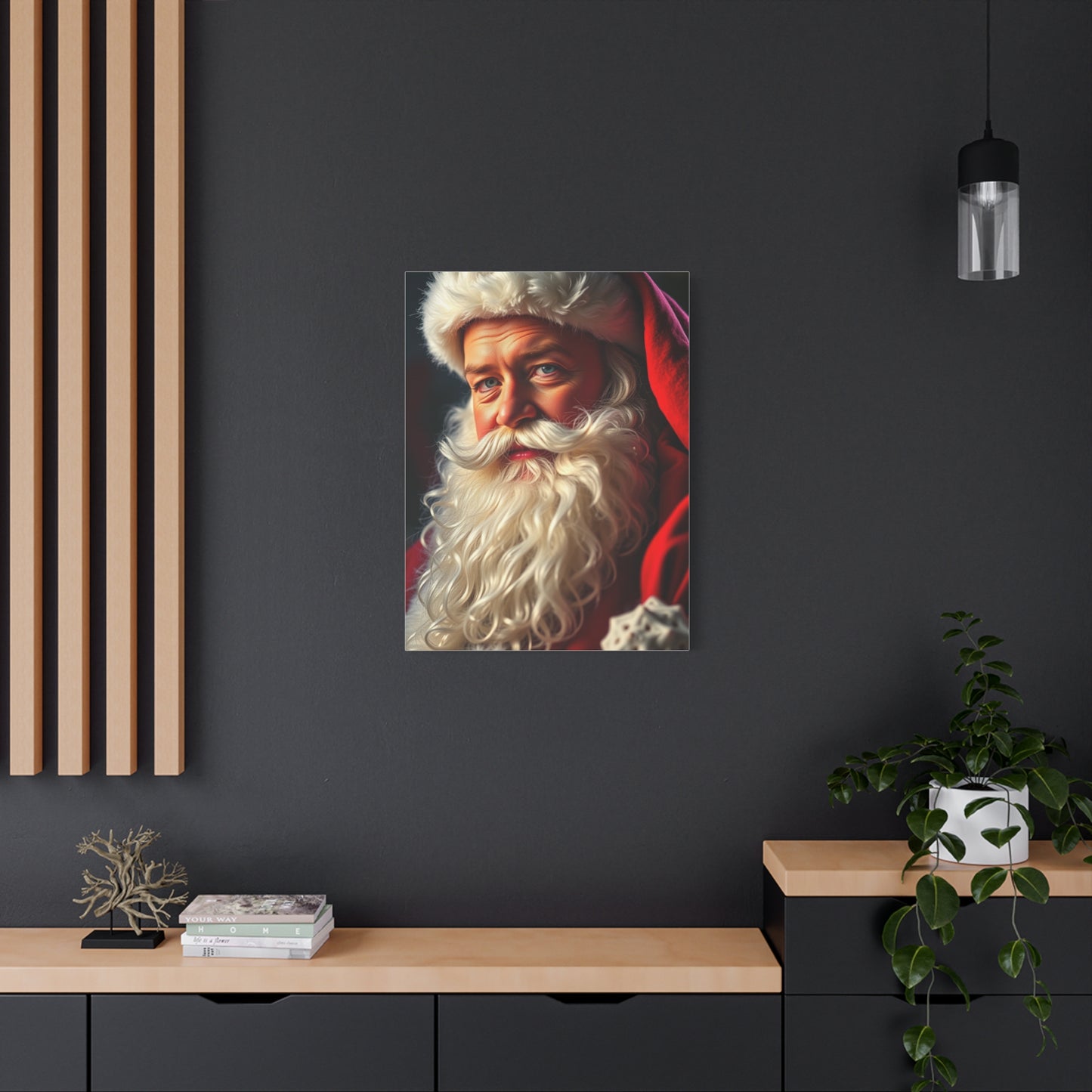 Supreme Santa Claus Art Beautiful Collection Wall Art & Canvas Print