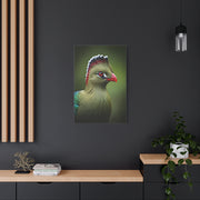 Emerald Crested Turaco Portrait Wall Art & Canvas Prints