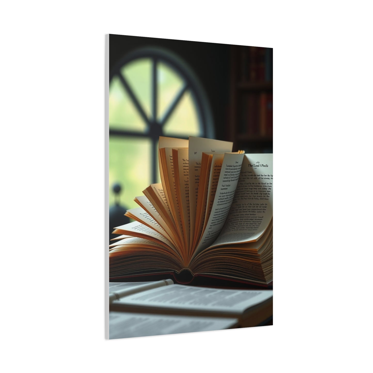 Book Art Luxury Canvas Wall Art & Canvas Print