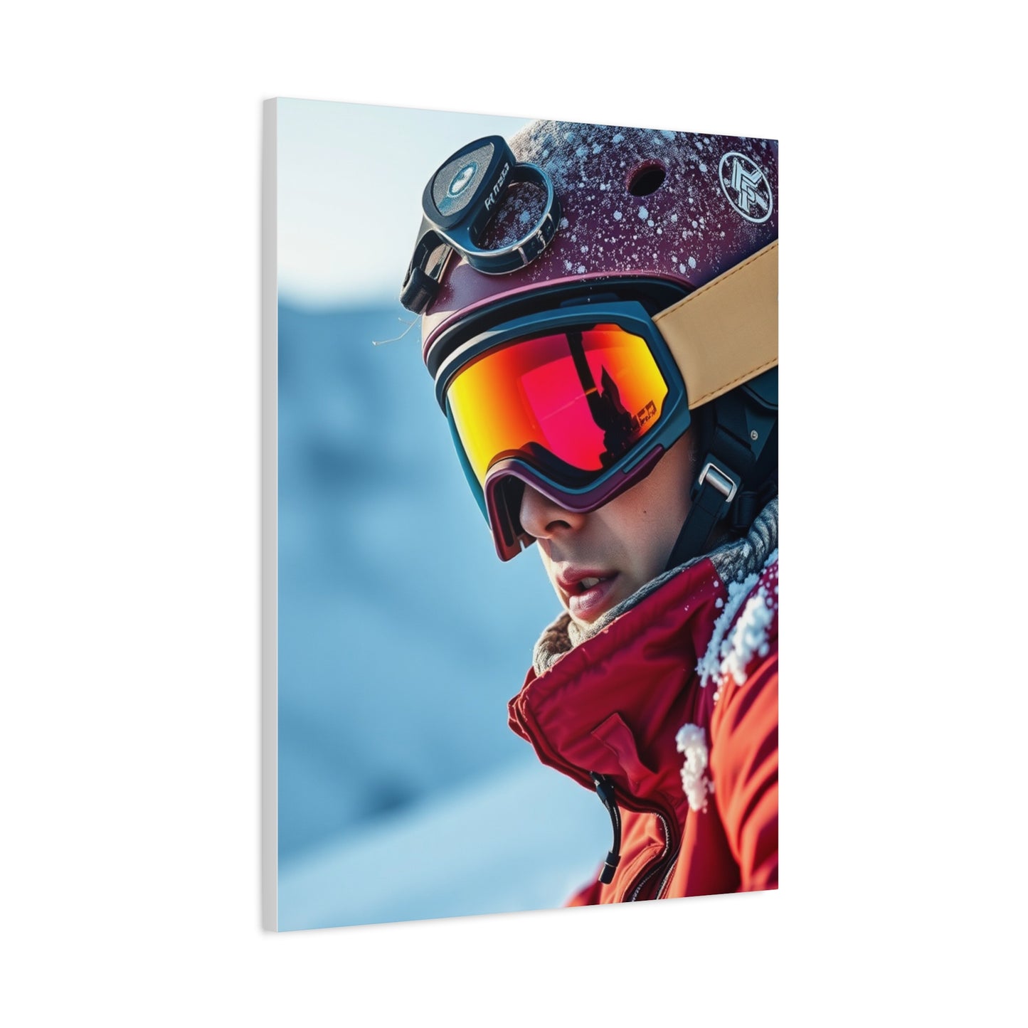 Skiing Art Supreme Canvas Wall Art & Canvas Print