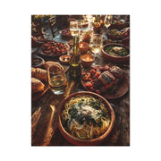 Italian Family Dinner Table Wall Art & Canvas Print