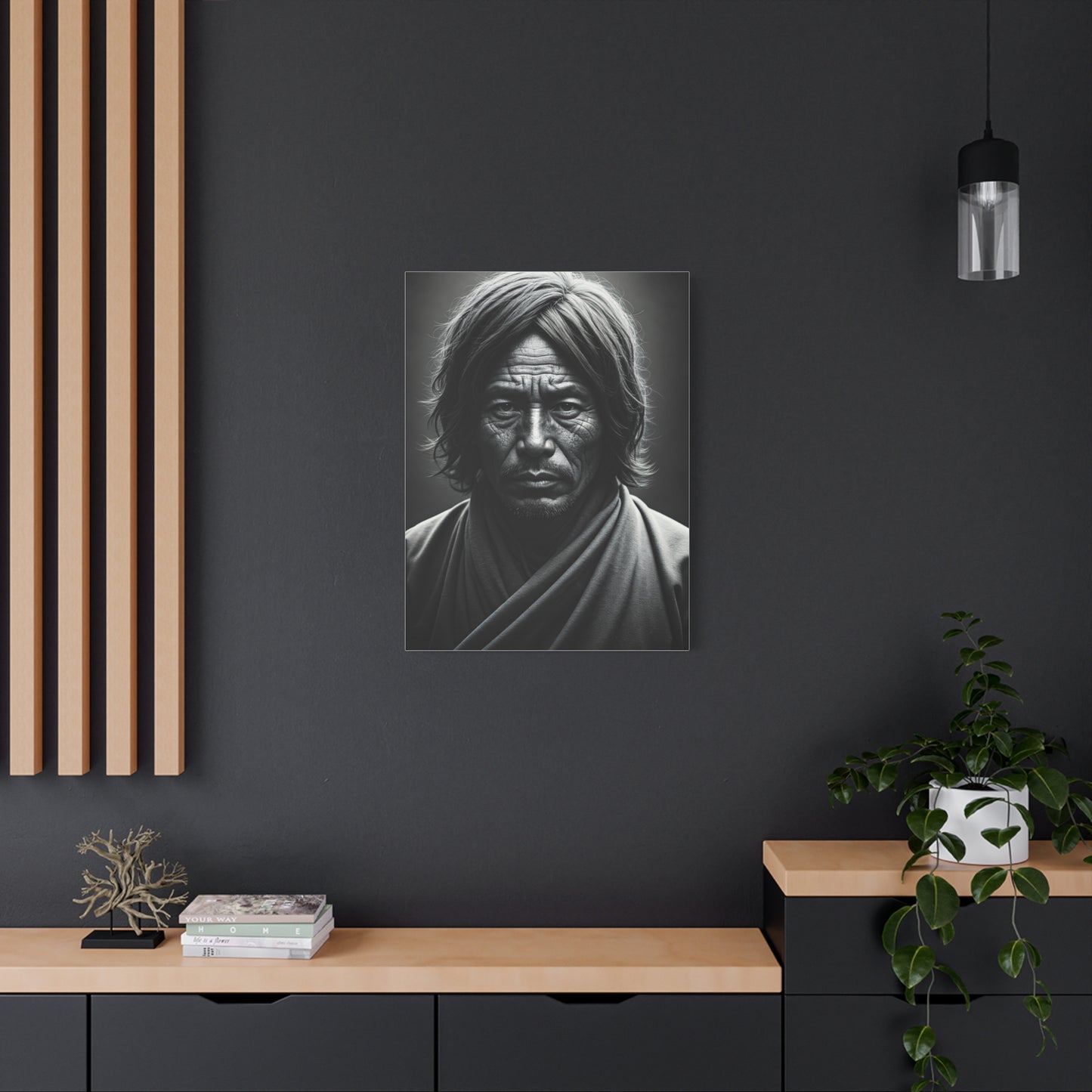 Strength of Heritage Black & White Portrait Wall Art & Canvas Prints