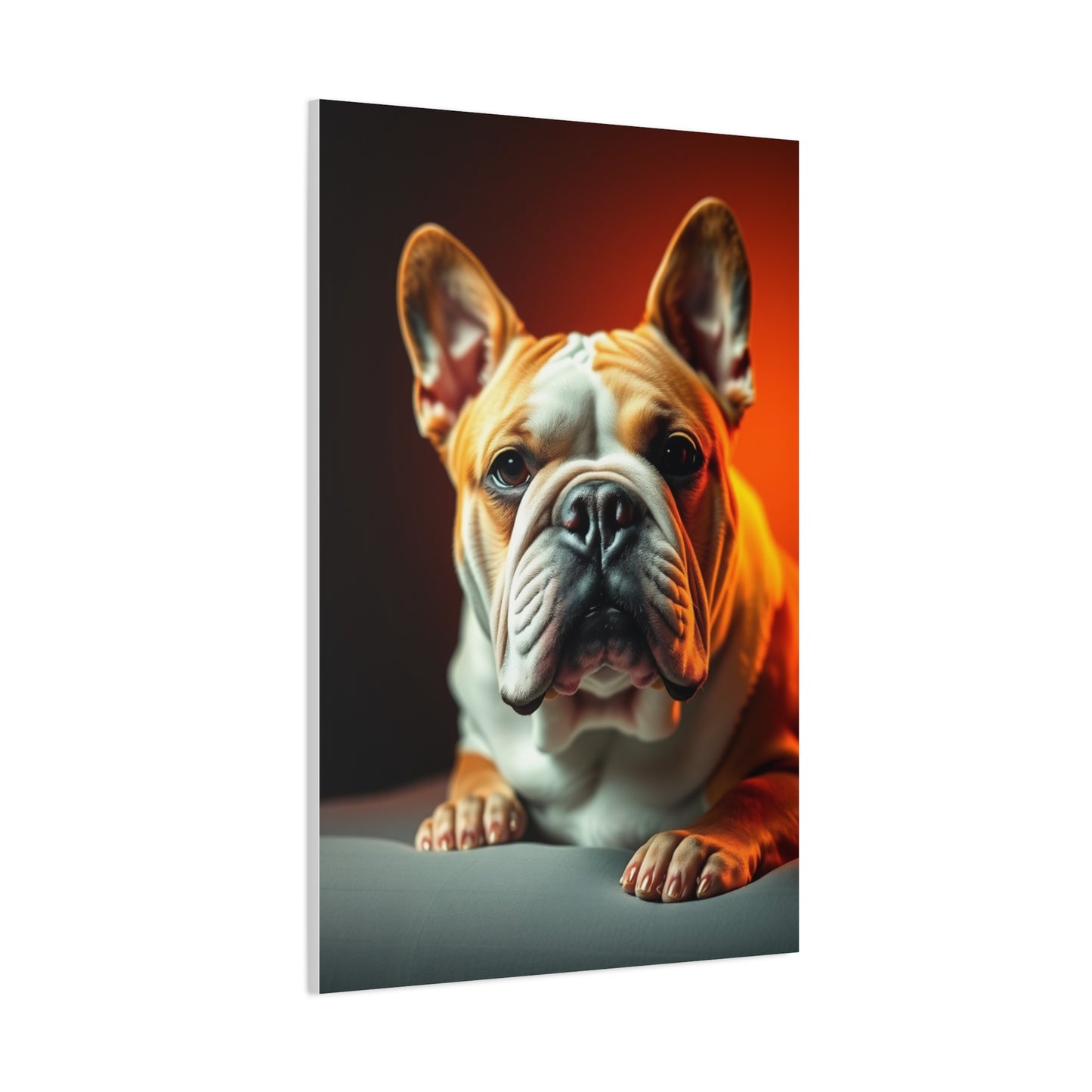 Supreme Bulldog Art Beautiful Collection Wall Art & Canvas Print