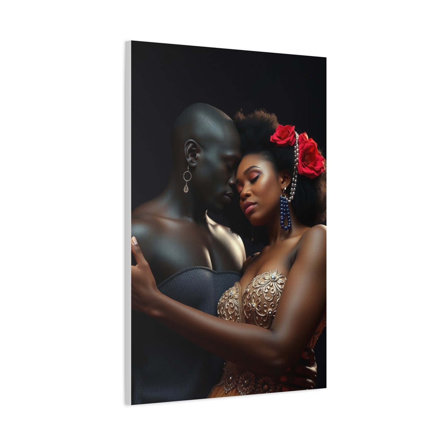 Black Love Art Premium Gallery Wall Art & Canvas Print