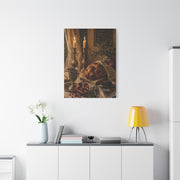Shabbat Candlelight Still Life Wall Art & Canvas Print