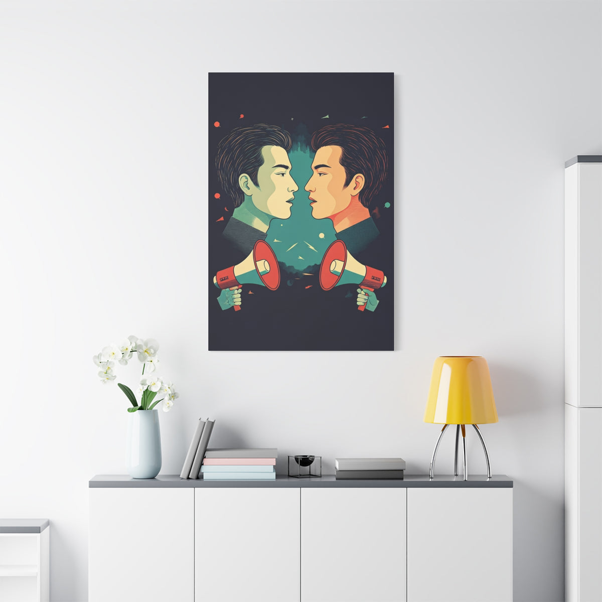 Voices in Conflict Wall Art & Canvas Prints