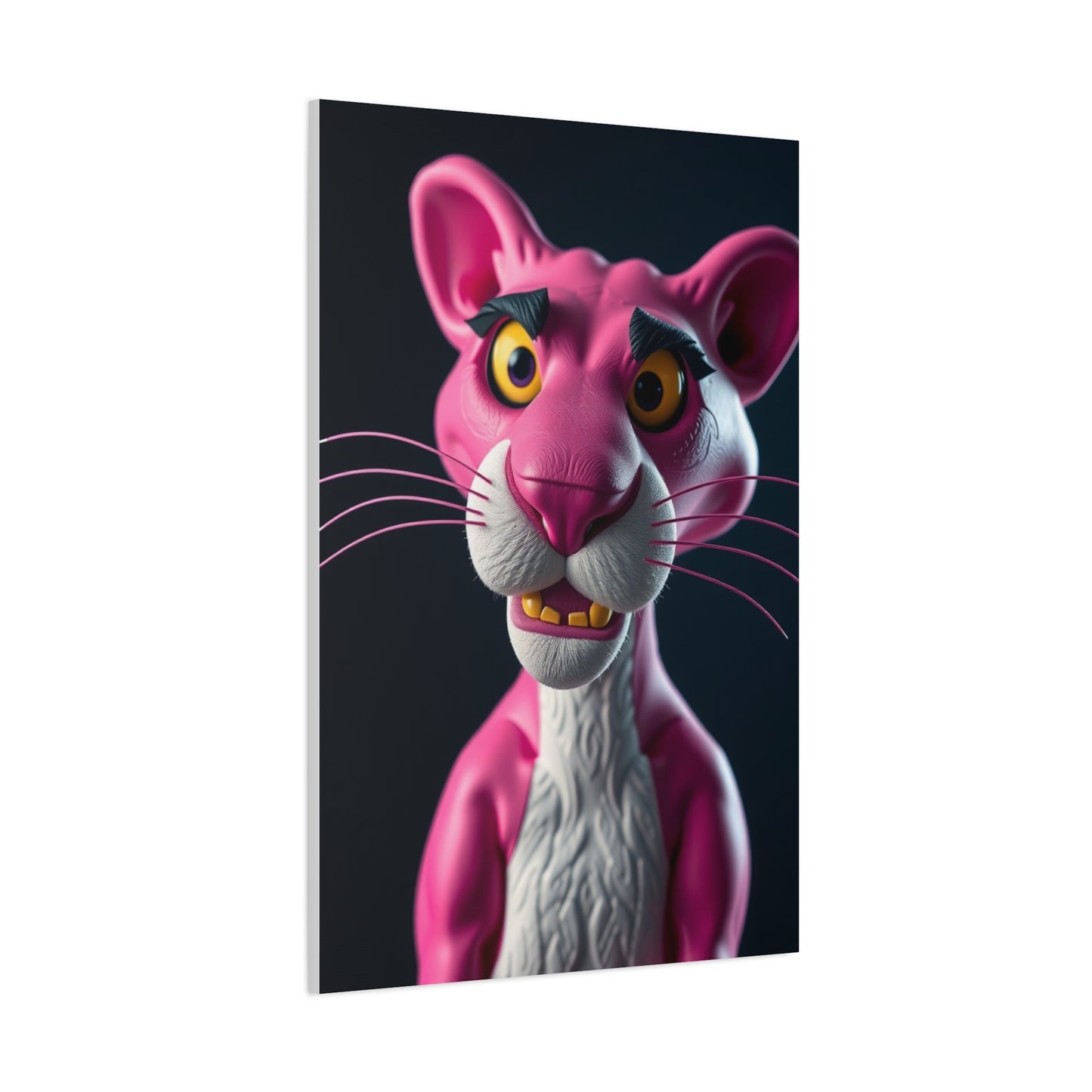 Blossom Panther Poise Wall Art & Canvas Print