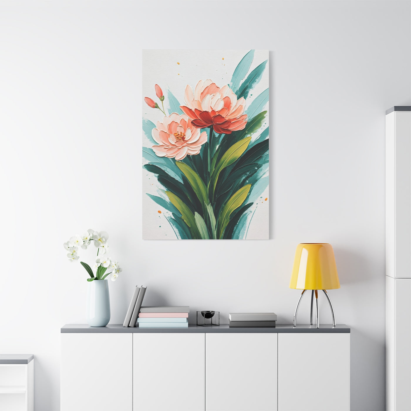Blush Floral Botanical Wall Art & Canvas Prints