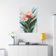 Blush Floral Botanical Wall Art & Canvas Prints