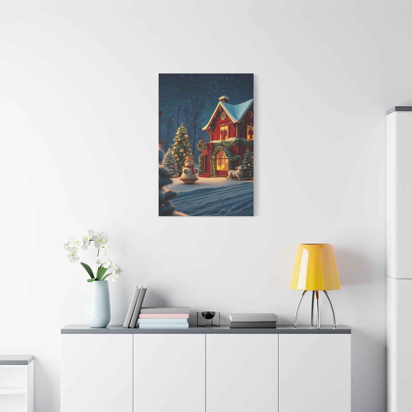 Antique Yuletide Masterpiece Canvas