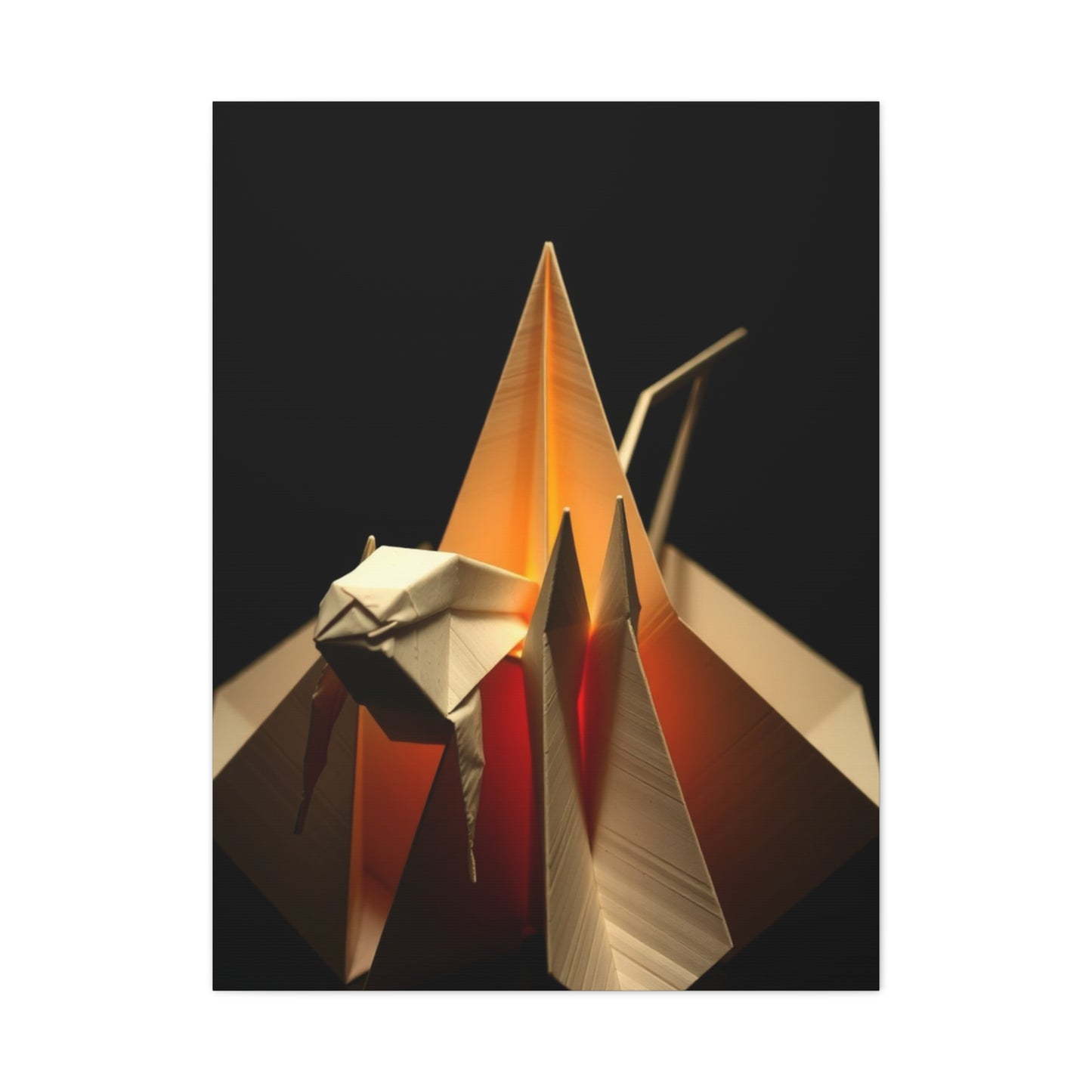 Hidden Origami Splendor Wall Art & Canvas Print