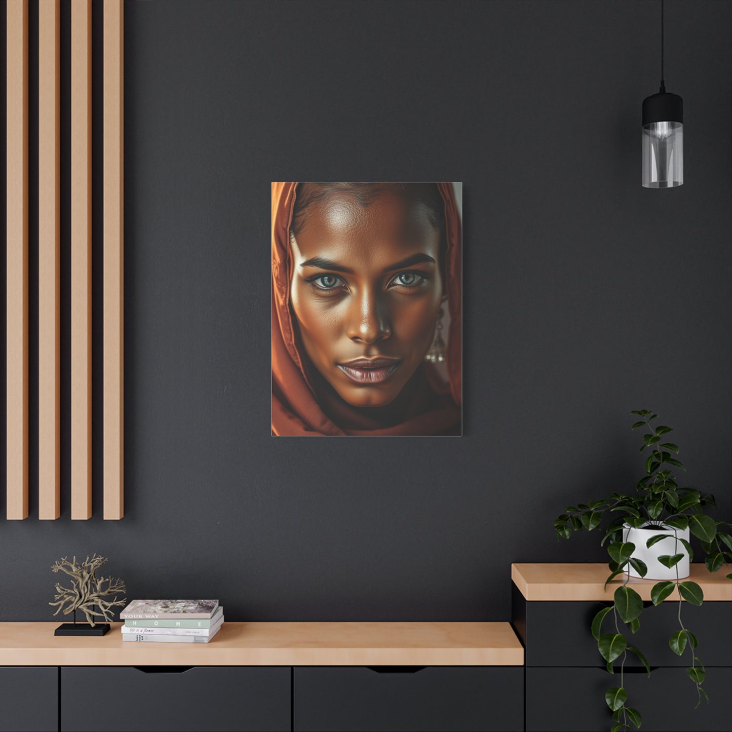 Shades of Brown Art Supreme Canvas Wall Art & Canvas Print