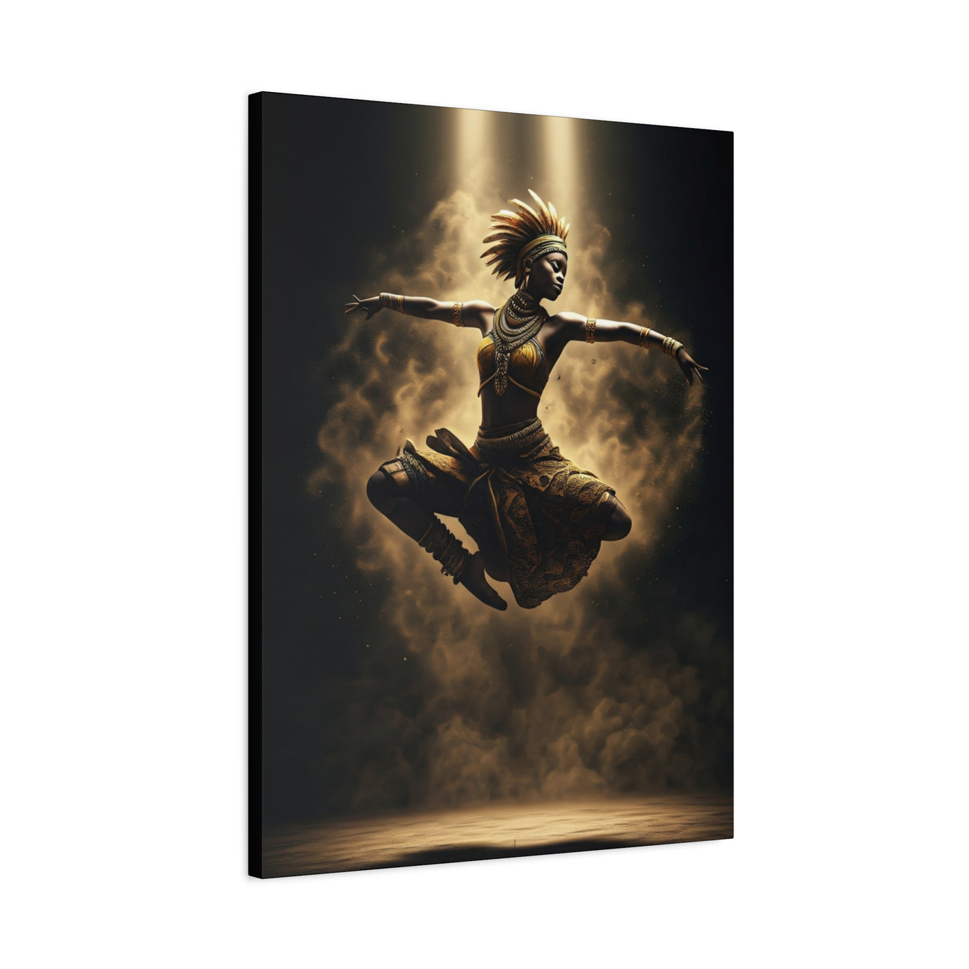Spirit Dancer in Golden Mist Wall Art & Canvas Prints
