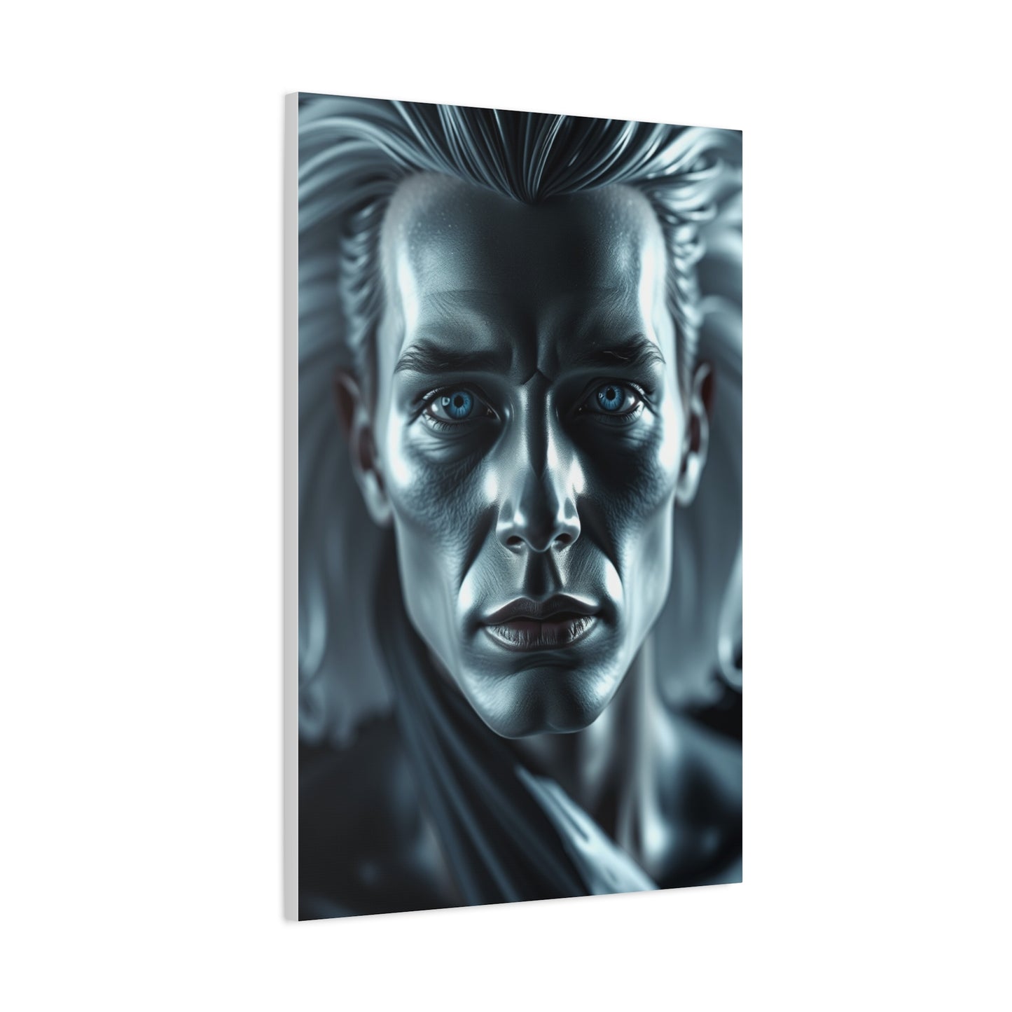 Black, White & Blue Art Supreme Gallery Wall Art & Canvas Print
