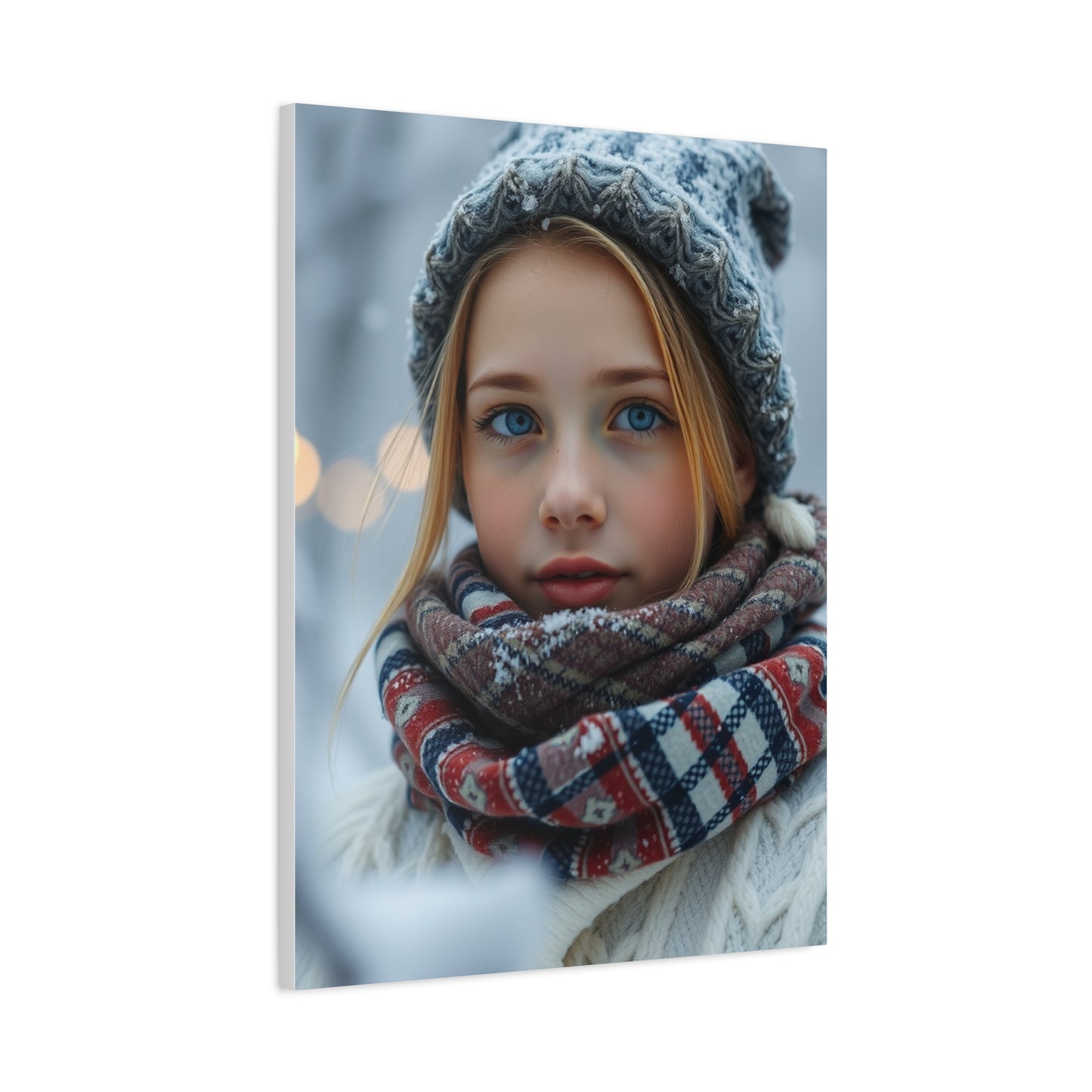 Glistening Frost Canvas Wall Art & Canvas Print