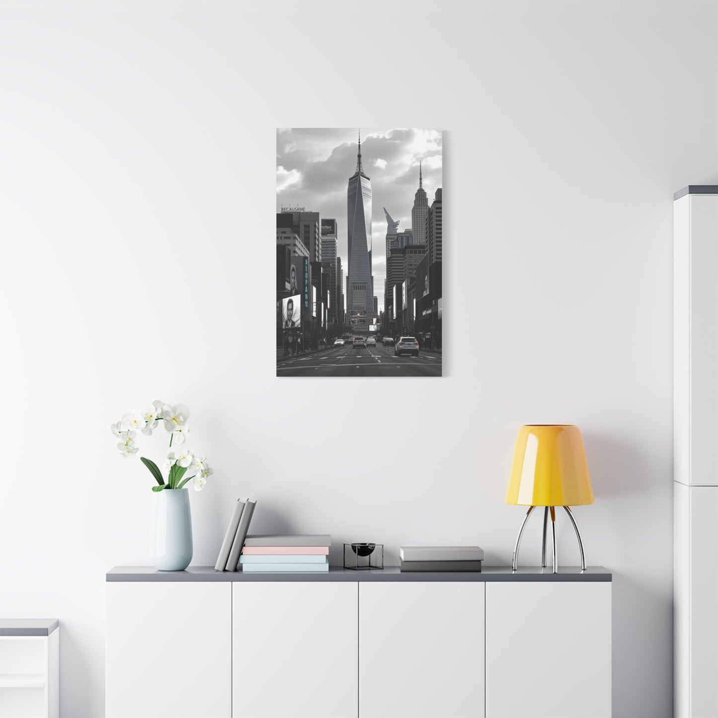 Supreme Black & White Cityscapes Art Beautiful Collection Wall Art & Canvas Print