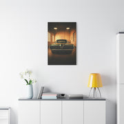 Mercury Cougar Retro Dealership Wall Art & Canvas Prints