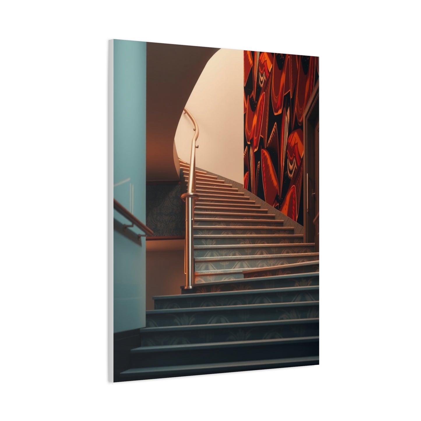 Stair & Staircase Art Canvas Art 5 Wall Art & Canvas Print