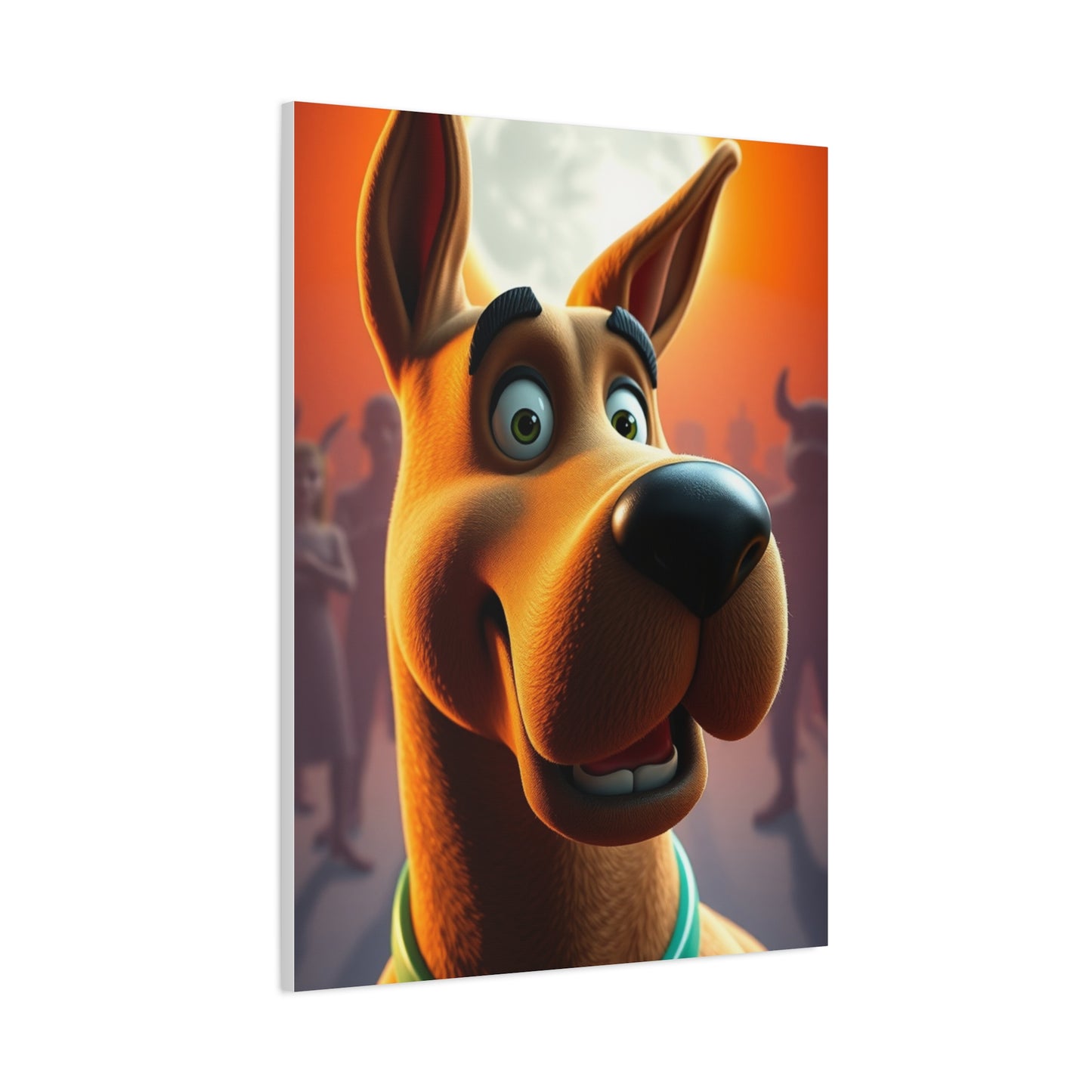Scooby-Doo (TV Series) Characters Art Supreme Canvas Wall Art & Canvas Print