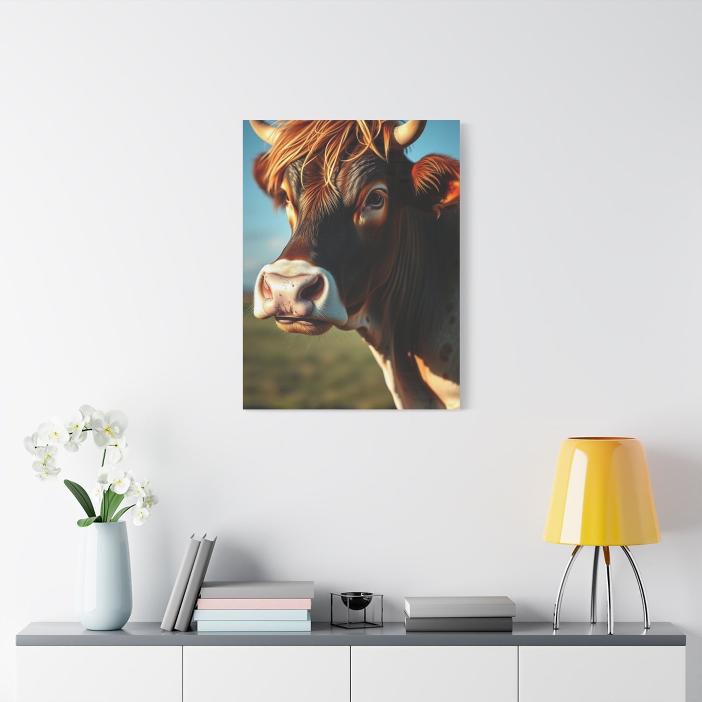 Serene Grazing Masterpiece wall art & canvas print