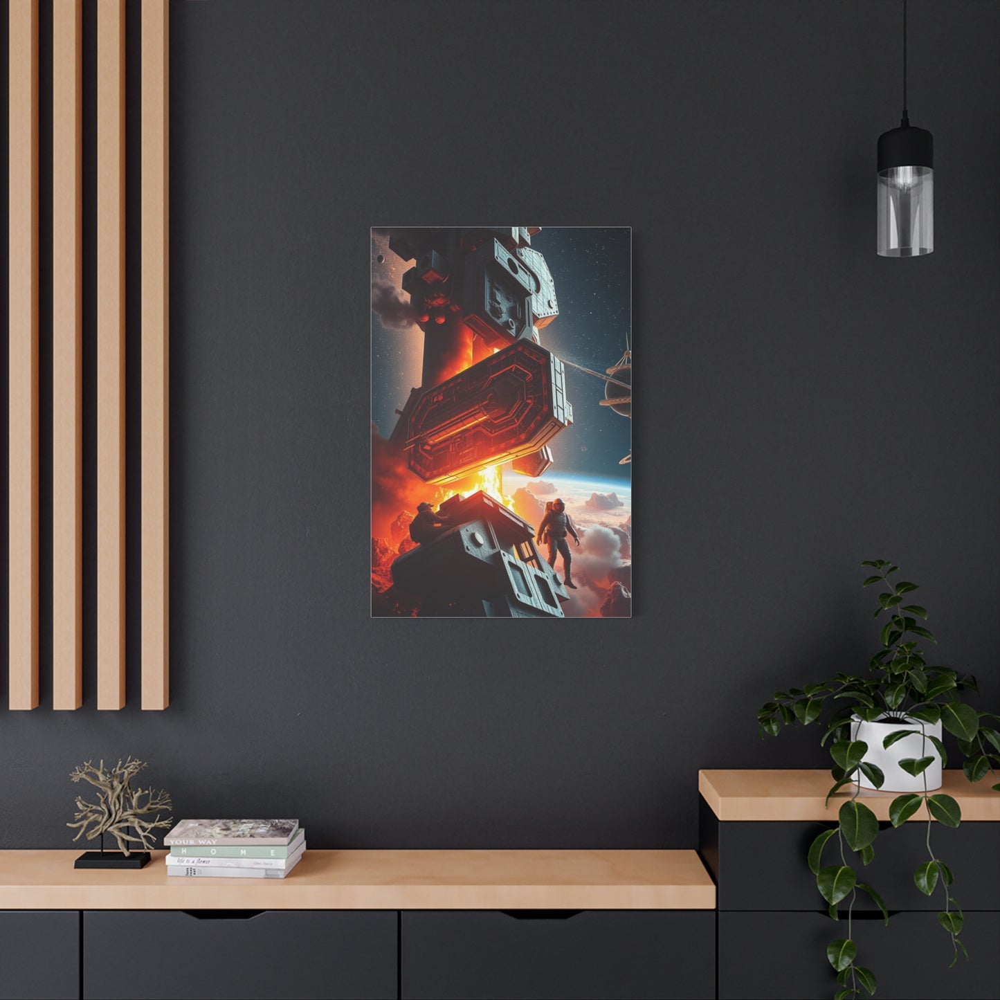 Galactic Elegance Display Wall Art & Canvas Print