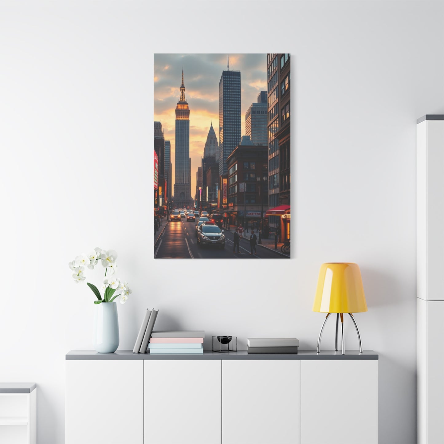 Uptown Poise Canvas Wall Art & Canvas Print