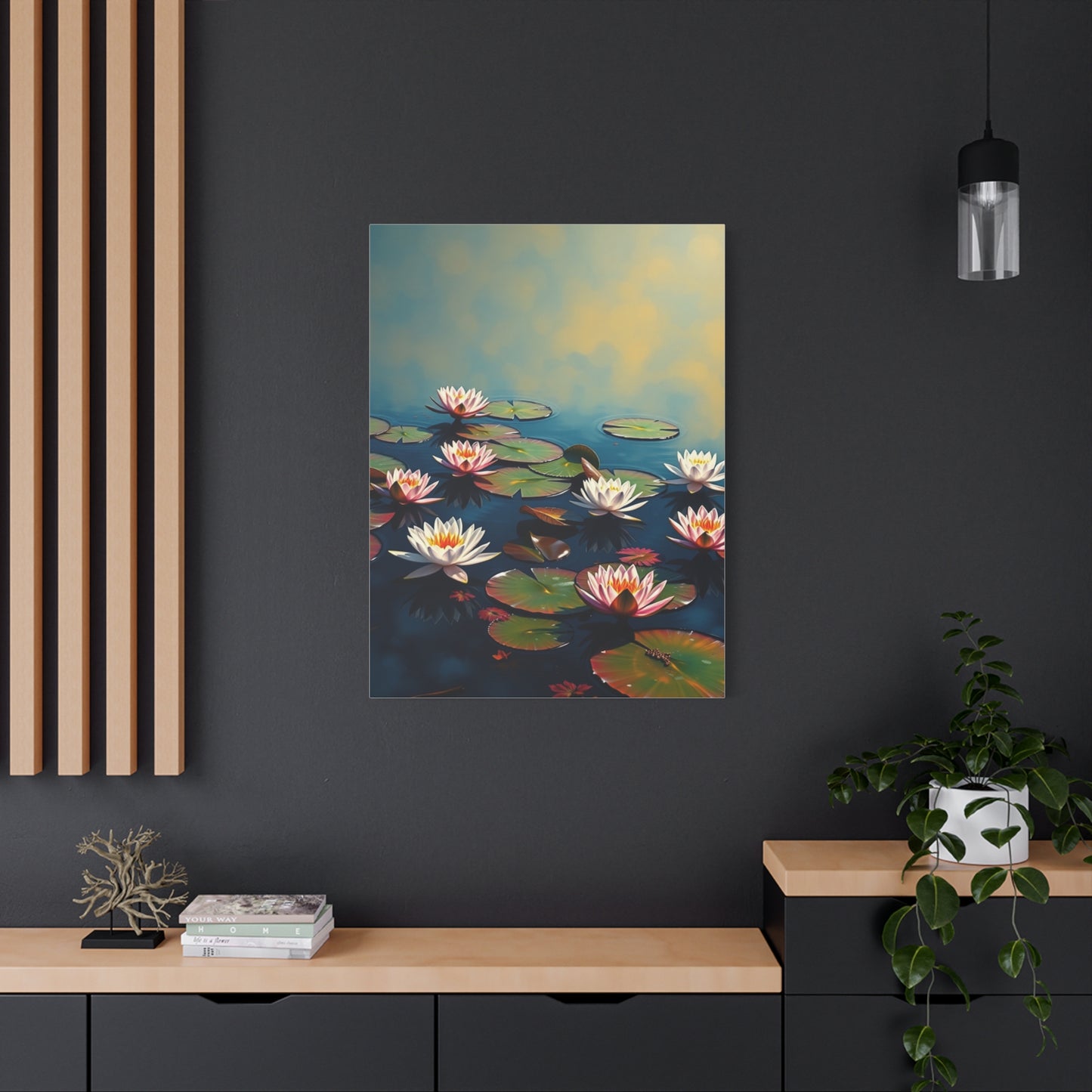 Claude Monet Water Lilies Art Supreme Gallery Wall Art & Canvas Print