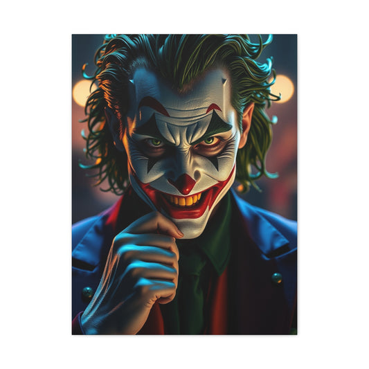 The Joker Art Canvas Art 5 Wall Art & Canvas Print