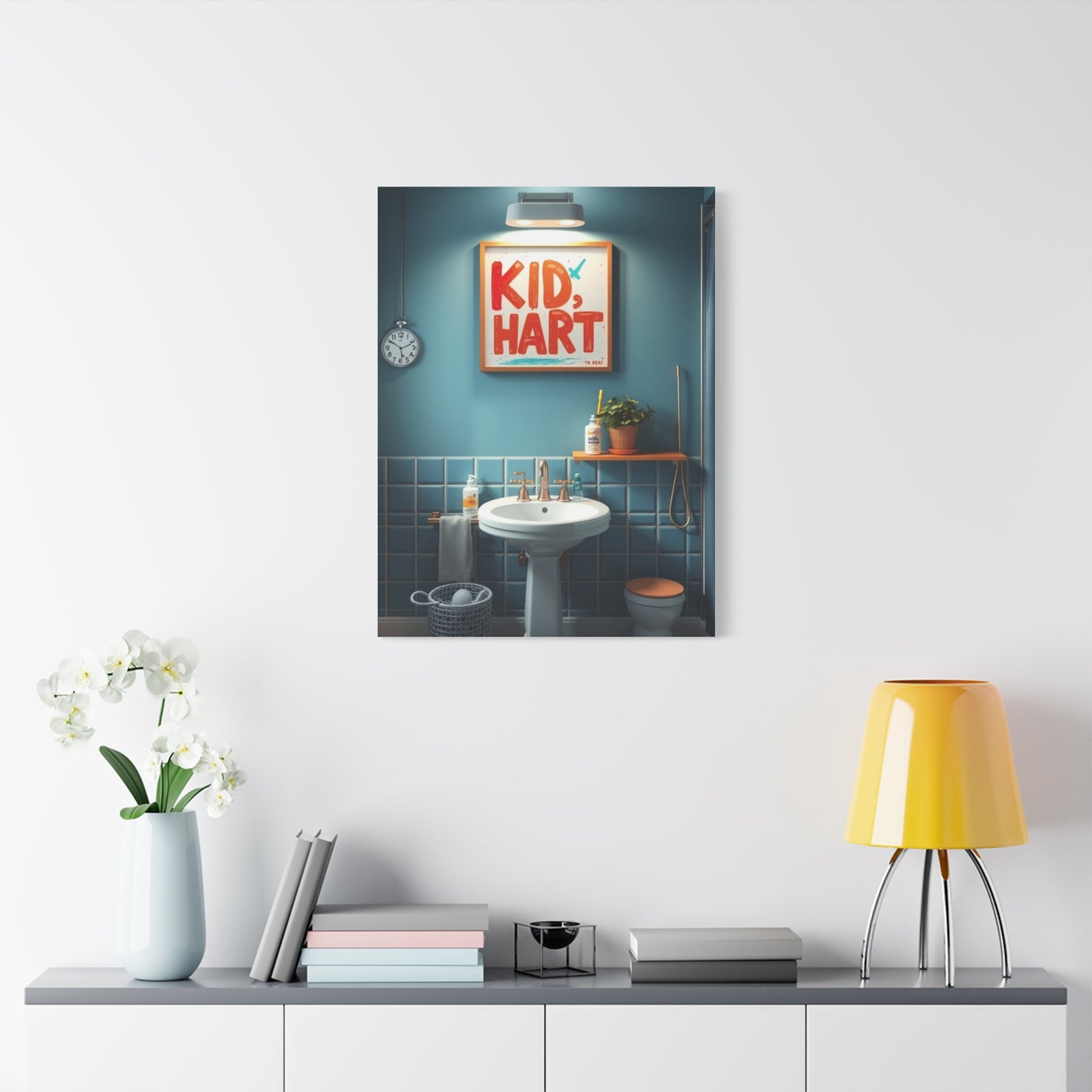 Supreme Kid’s Bathroom Art Collection Wall Art & Canvas Print