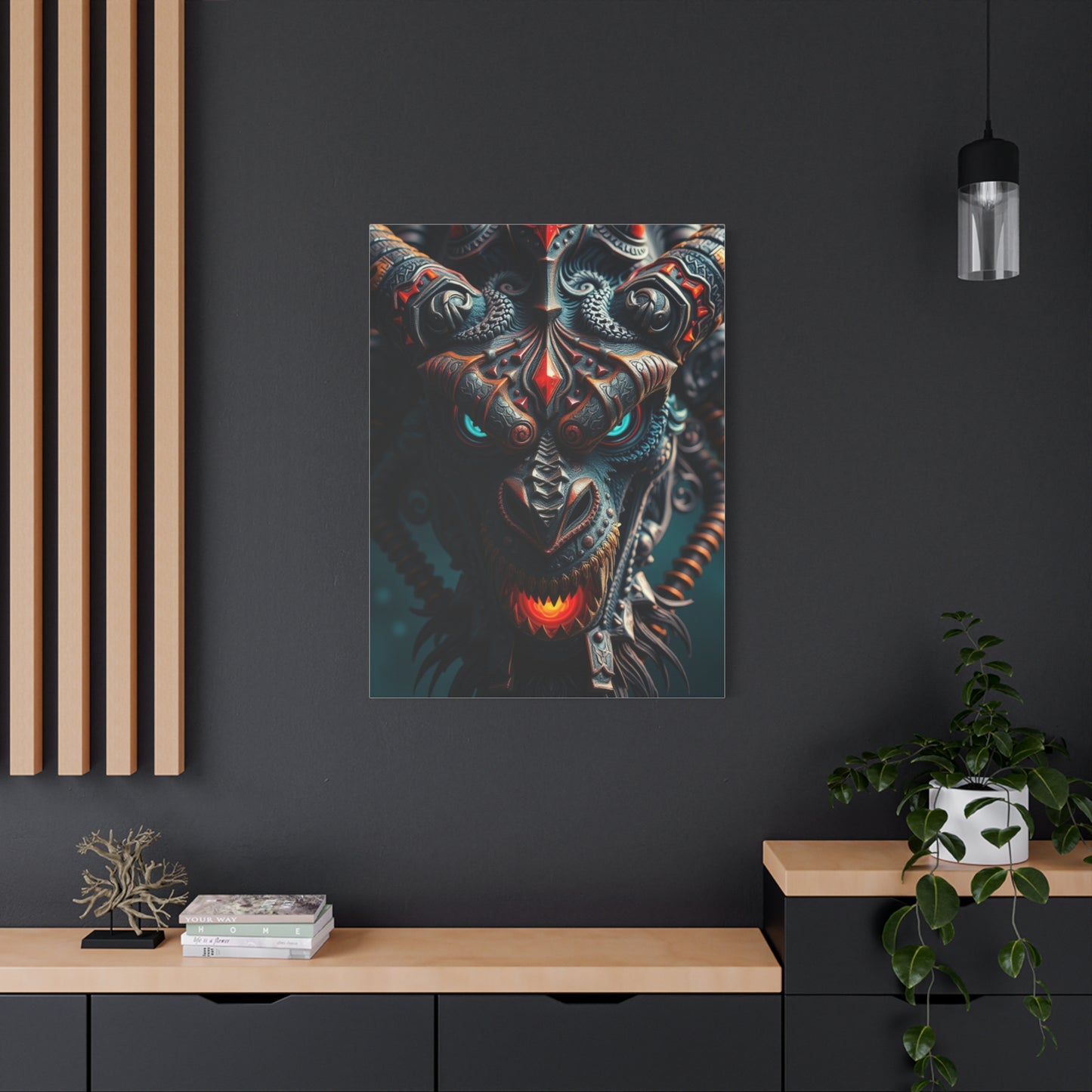 Chimeric Majesty Canvas Wall Art & Canvas Print
