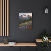 Mount Rainier Wildflower Meadow Wall Art & Canvas Print