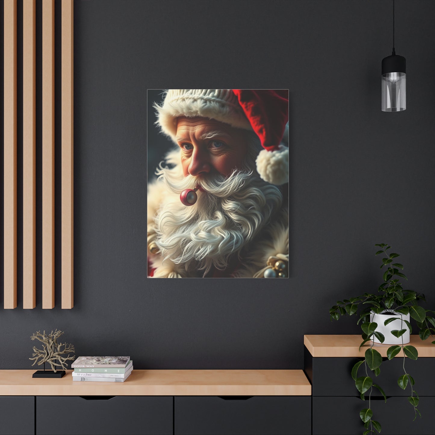 Santa Claus Art Supreme Canvas Wall Art & Canvas Print