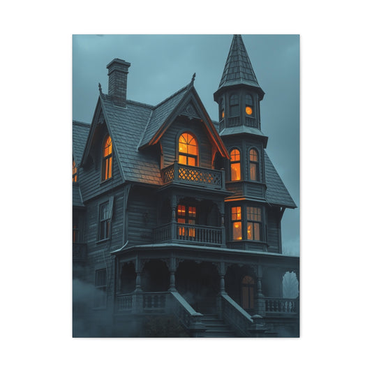 Supreme Haunted House Art Beautiful Collection Wall Art & Canvas Print