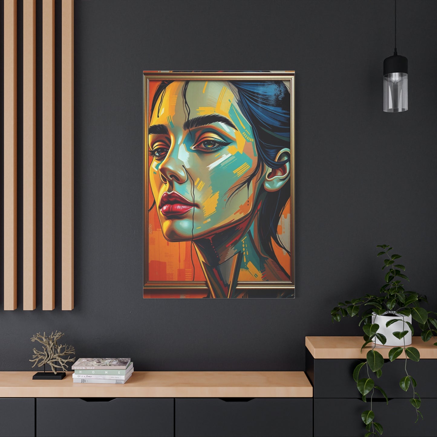 Modernist Reverie Art Panel Wall Art & Canvas Print