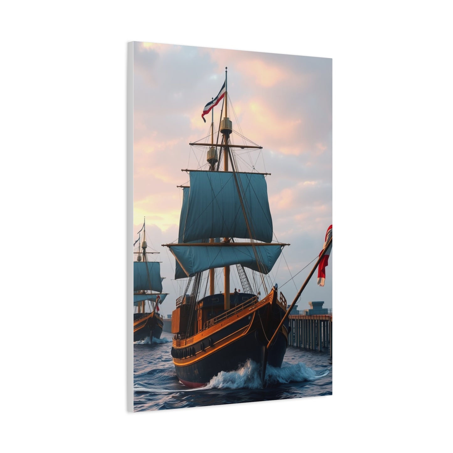 Supreme Ship Art Beautiful Collection Wall Art & Canvas Print