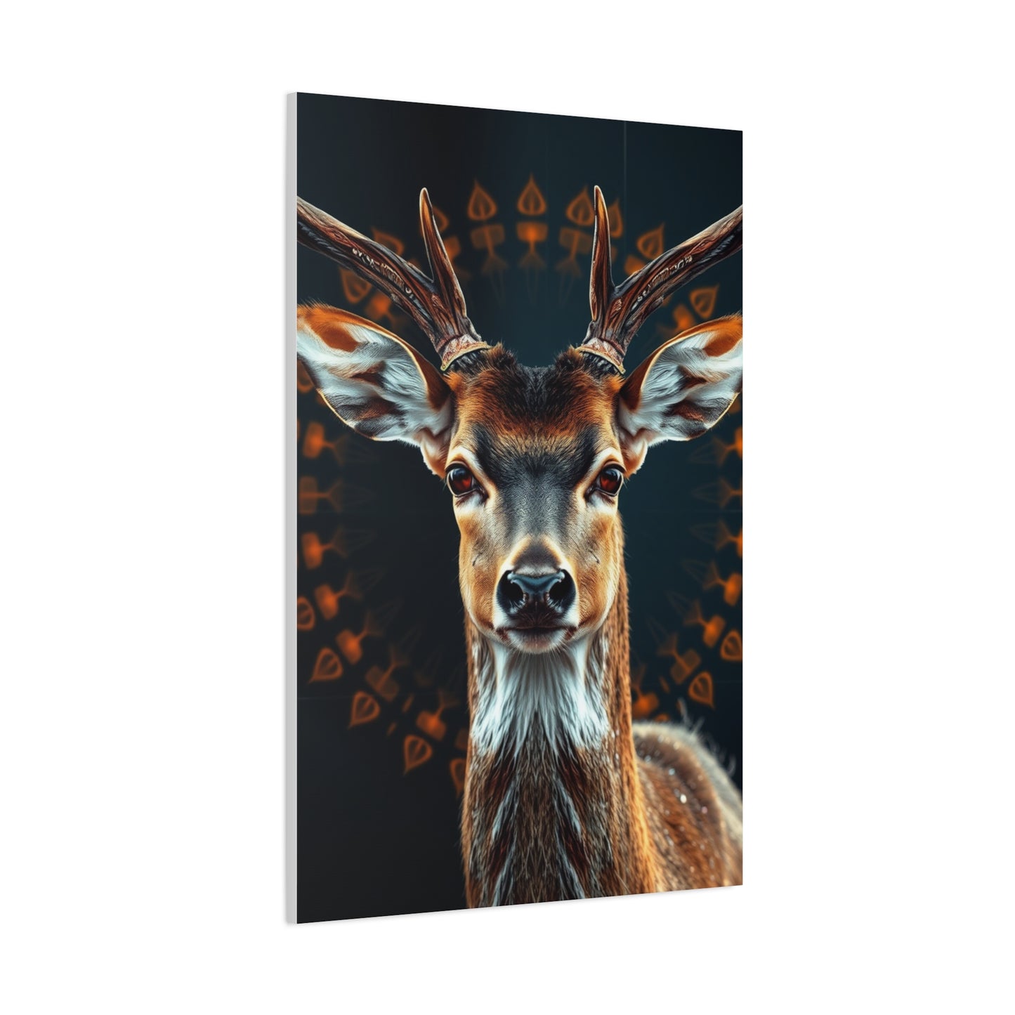 Enchanted Fawn Vignette Wall Art & Canvas Print