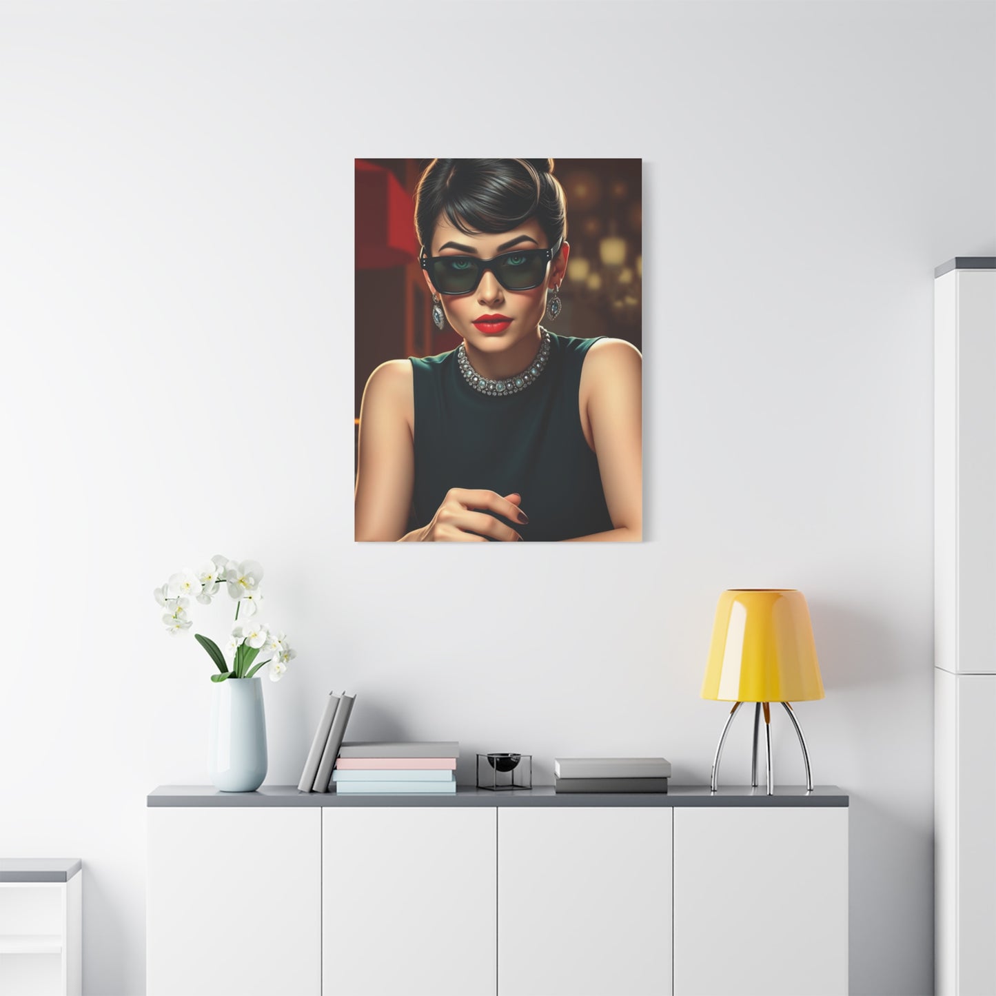 Supreme Collection Breakfast At Tiffany’s Characters Art Wall Art & Canvas Print