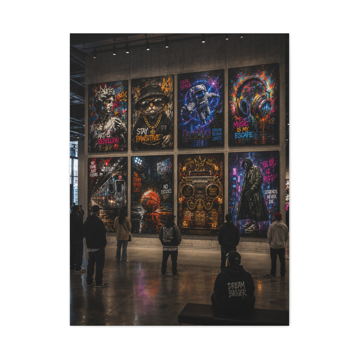 Street Art Gallery Collection Street Wall Art & Canvas Print