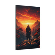Samurai at Sunset Wall Art & Canvas Prints