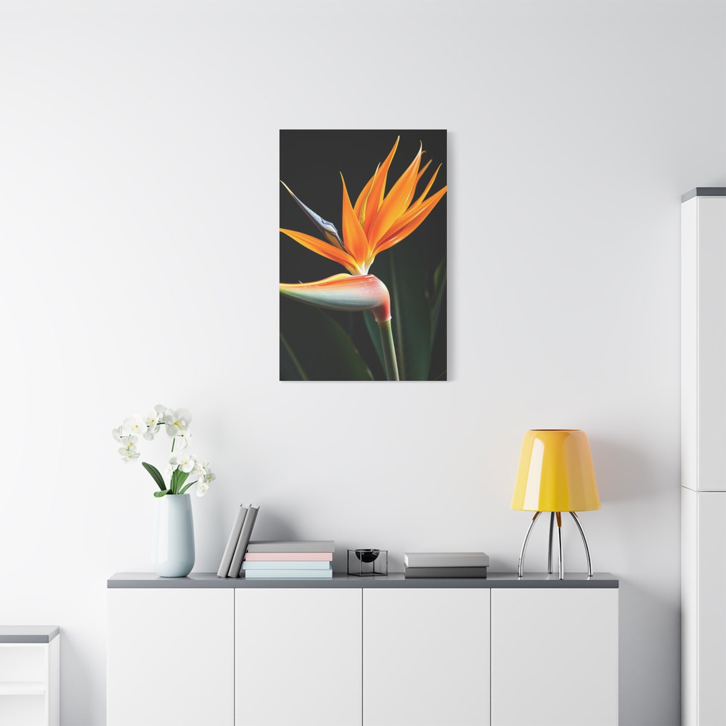 Vision Bird of Paradise Plant Art Art Wall Art & Canvas Print