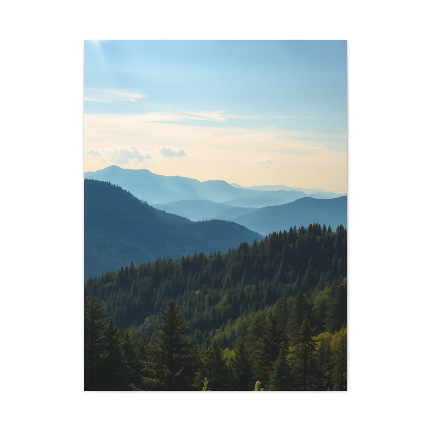 Great Smoky Mountain National Park Art Canvas Art 1 Wall Art & Canvas Print
