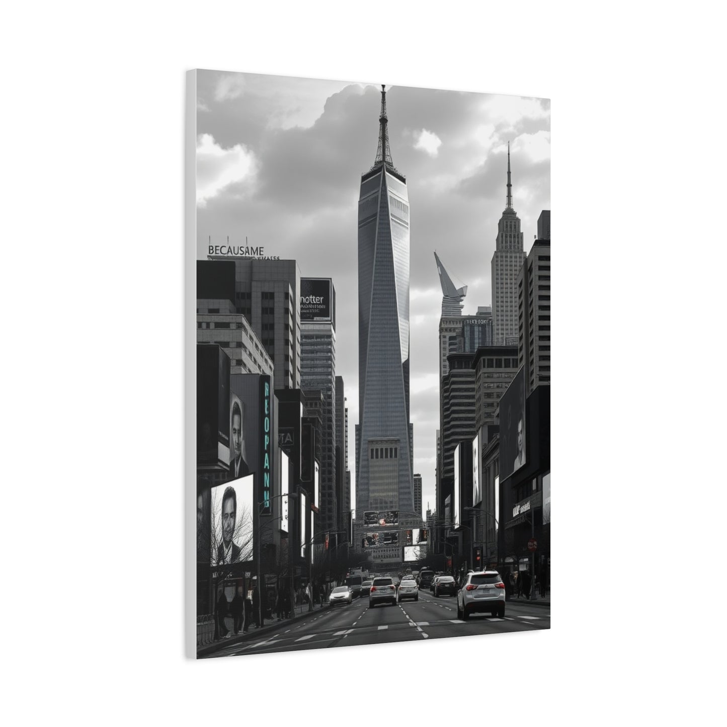 Supreme Black & White Cityscapes Art Beautiful Collection Wall Art & Canvas Print