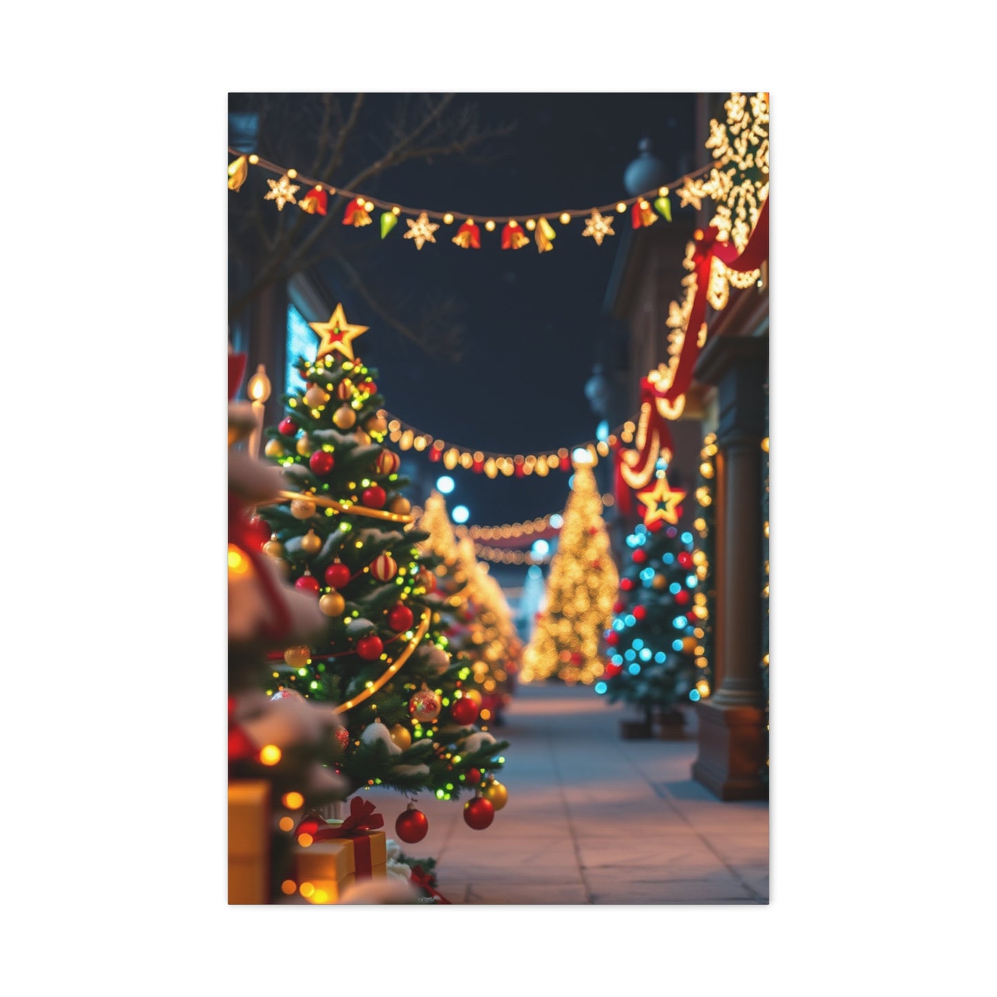 Winters Graceful Tableau Wall Art & Canvas Print